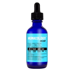 (J.T.) 2:160:60 FULL SPECTRUM CBD+CBG OIL "BLUE" with 9.8mg/g added terpenes 30ml