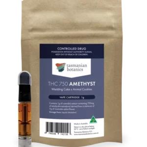 (E.BG) Amethyst Resin Vape Cartridge Tasmanian Botanics