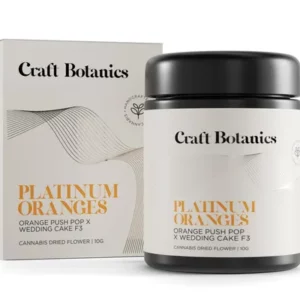 (MEA) Craft Botanics Platinum Oranges THC Flower 27%