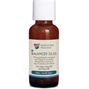 (DB) Tasmanian Botanics Balanced 25:25 Oral Liquid 30ml